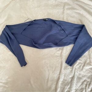 Blue women’s bolero